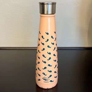 Sip by S’well 15oz hand thermos, metal, whales print